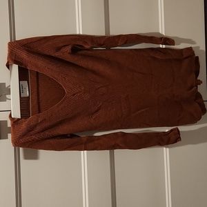 Burned orange sweater